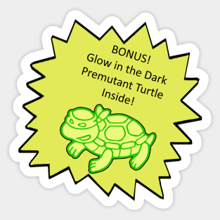 PreMutant Ninja Turtle T-Shirt!  Cowabunga! Sticker